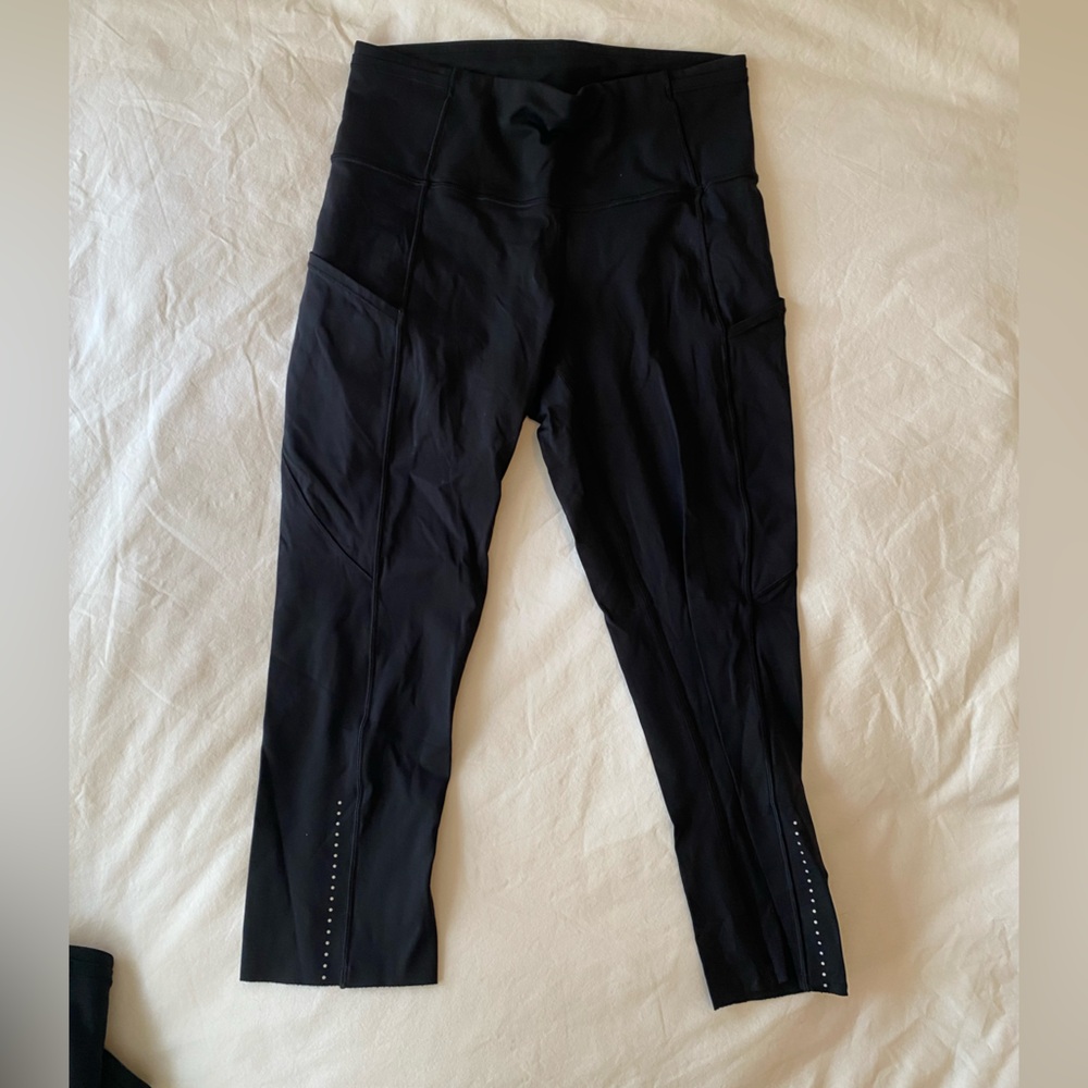 Lululemon fast & free 19” crop